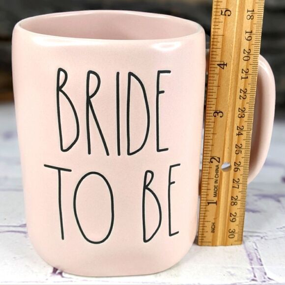 Rae Dunn BRIDE TO BE Pink Ceramic Mug - Picture 5 of 6